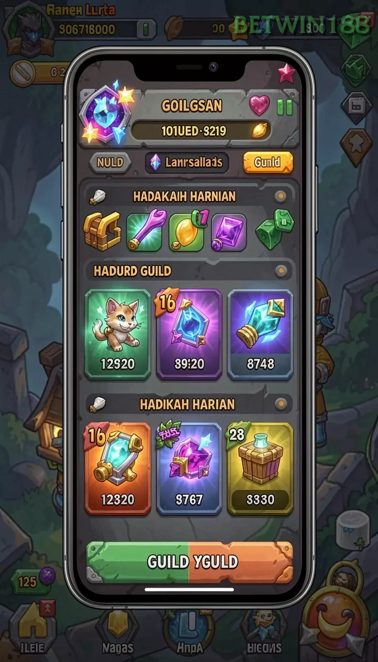 Cuplikan layar VM777 — aktivitas